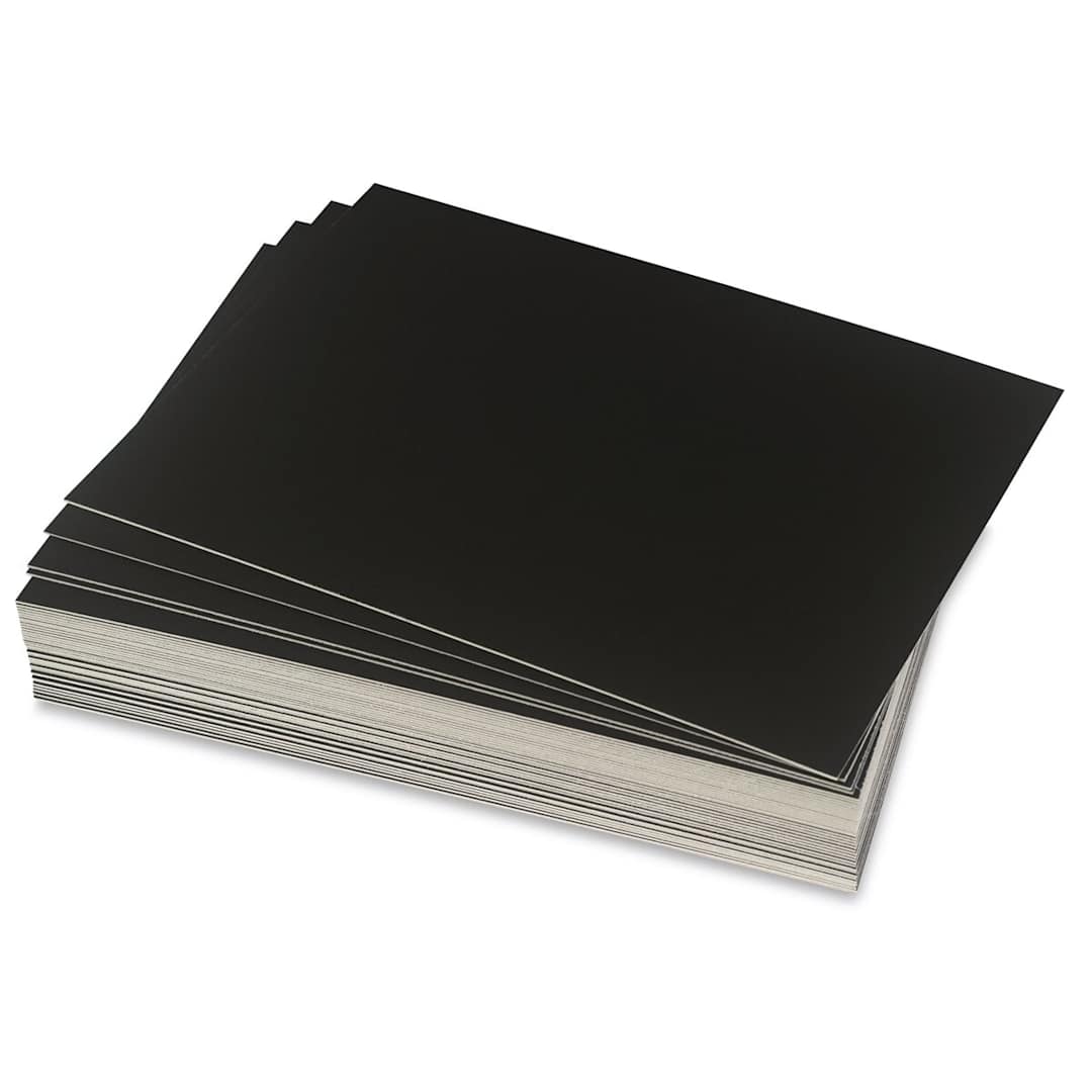 Open in modal - Crescent Black Matboard, 11" x 14" School Class Pack, Pkg of 40