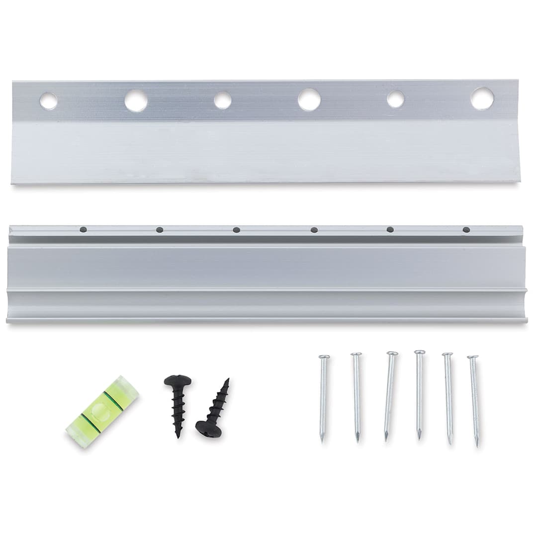 Open in modal - Hangman Wall Saver Hanging Kits - Components of 6 inch Kit

