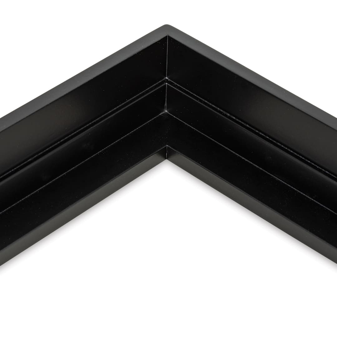 Open in modal - Ampersand Floaterframe - Thin, Black, 6" x 6", 1-1/2" 