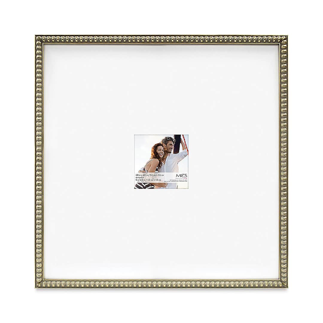 Open in modal - MCS Thin Bead Frames - Front view of square frame 