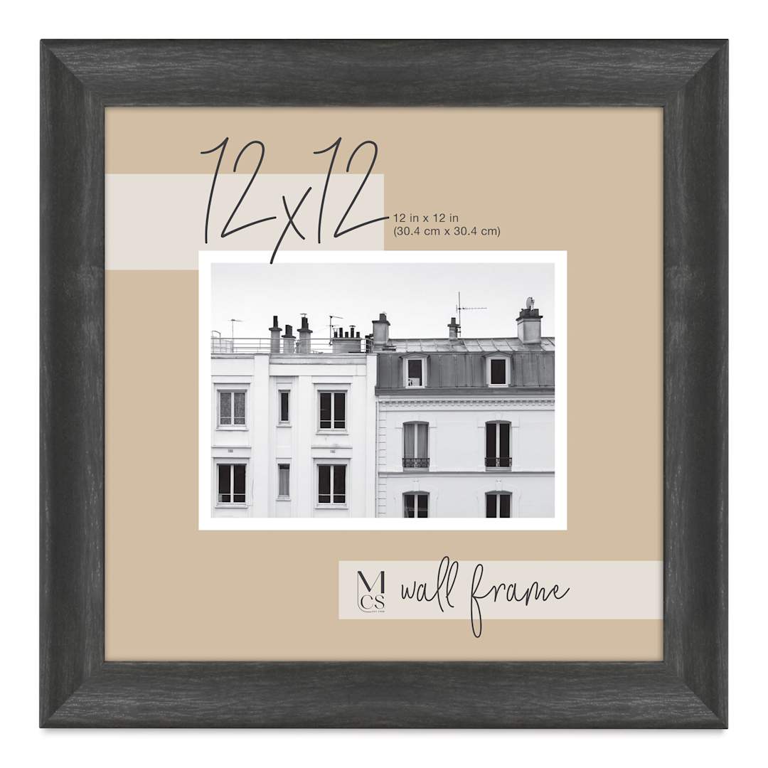 Open in modal - MCS Classic Edge Frame - 12" x 12", Black