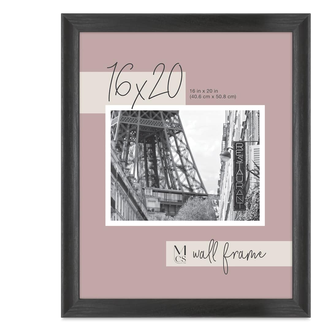 Open in modal - MCS Classic Edge Frame - 16" x 20", Black