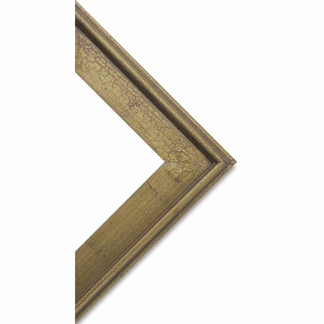 Open in modal - Blick Simplon Frame, 3-1/4”-11” x 14” x ½”, Gold Leaf Crackle