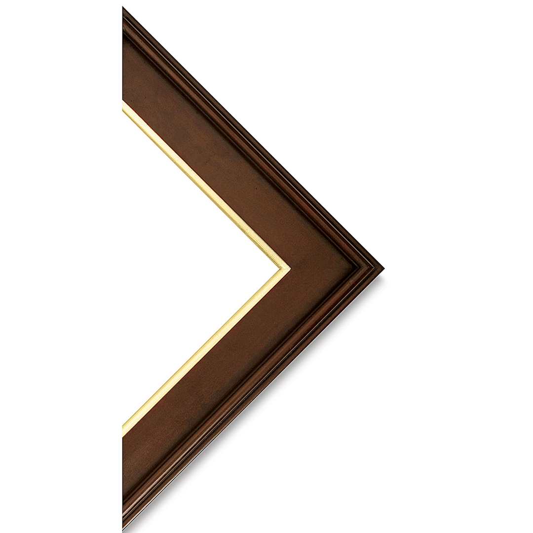 Open in modal - Blick Simplon Frame with Liner - 12" x 16" x 5/16", Walnut/Gold