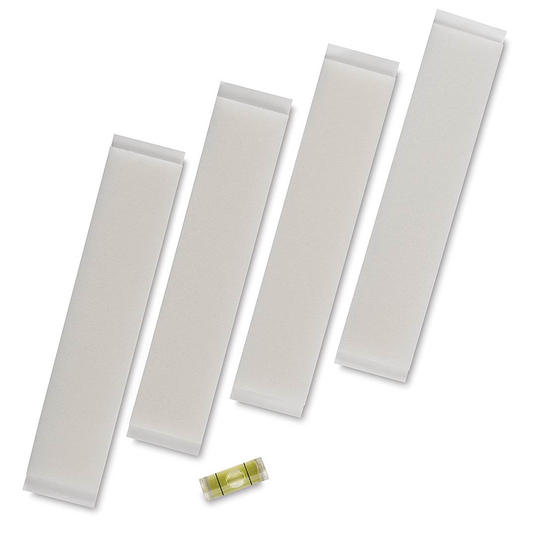 Open in modal - Hangman Canvas Board Hanging Tape - 4 strips shown with included Level