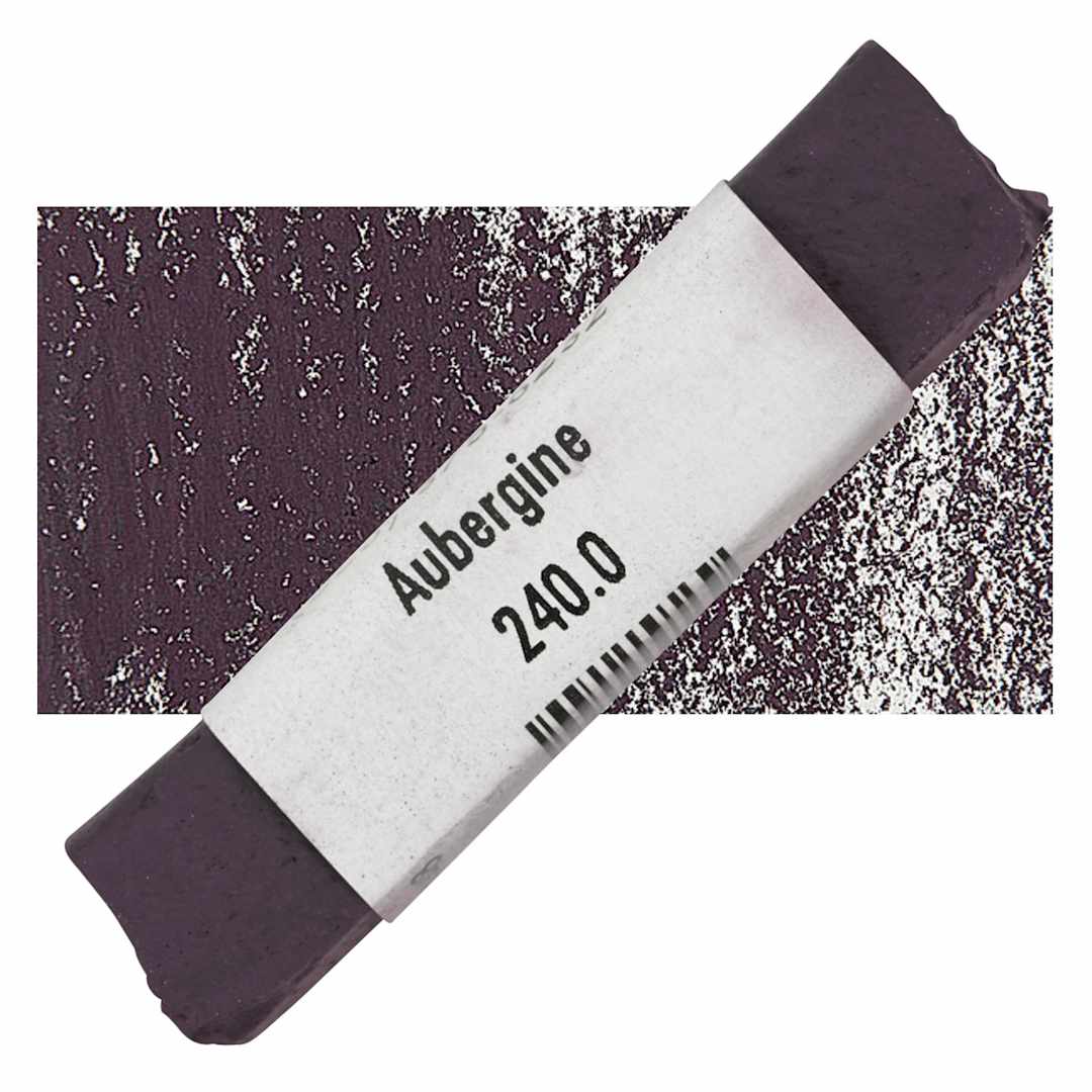 Open in modal - Great American Handmade Pastel - Aubergine 0, 240.0 pastel and swatch