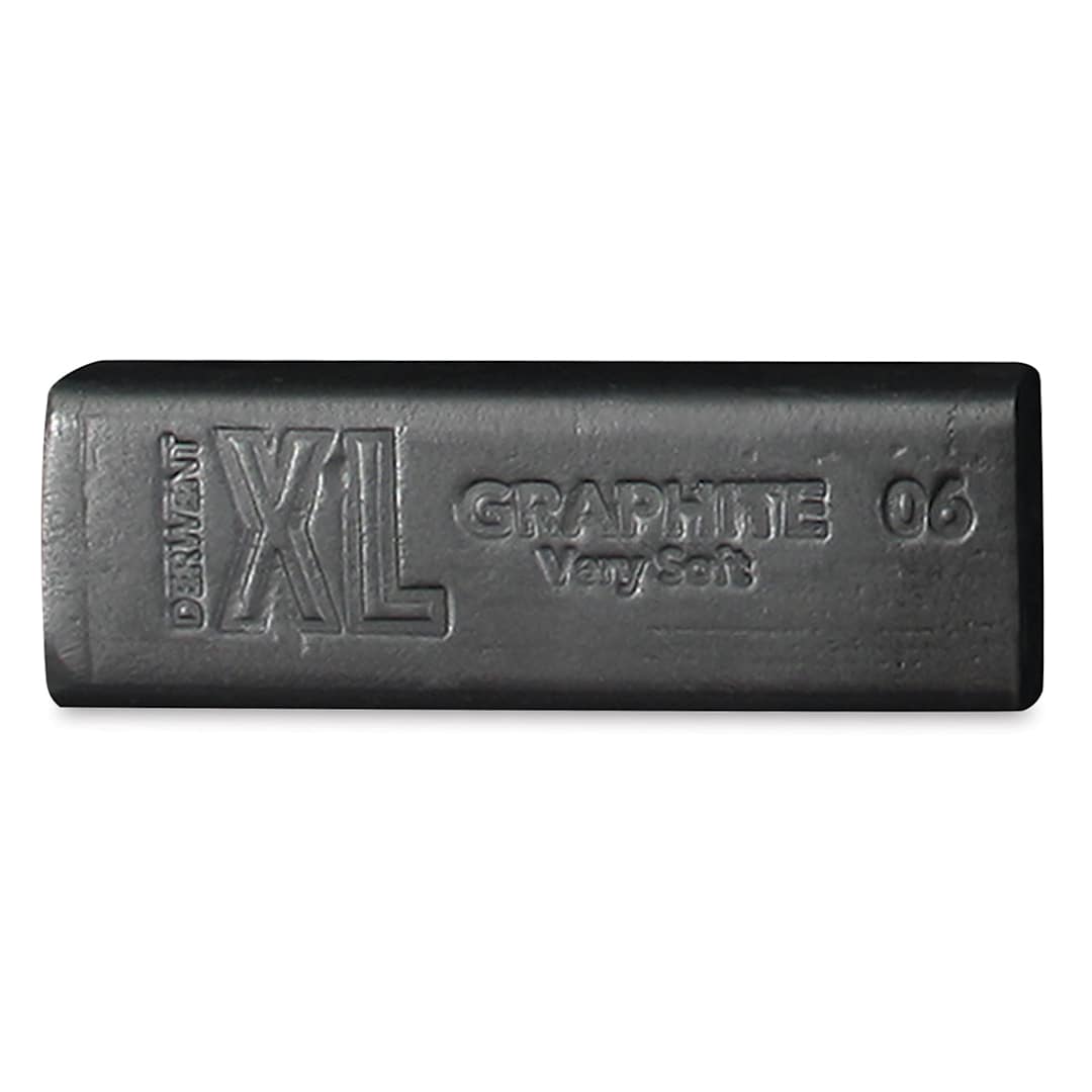 Open in modal - Derwent XL Graphite Block - Black, Very Soft