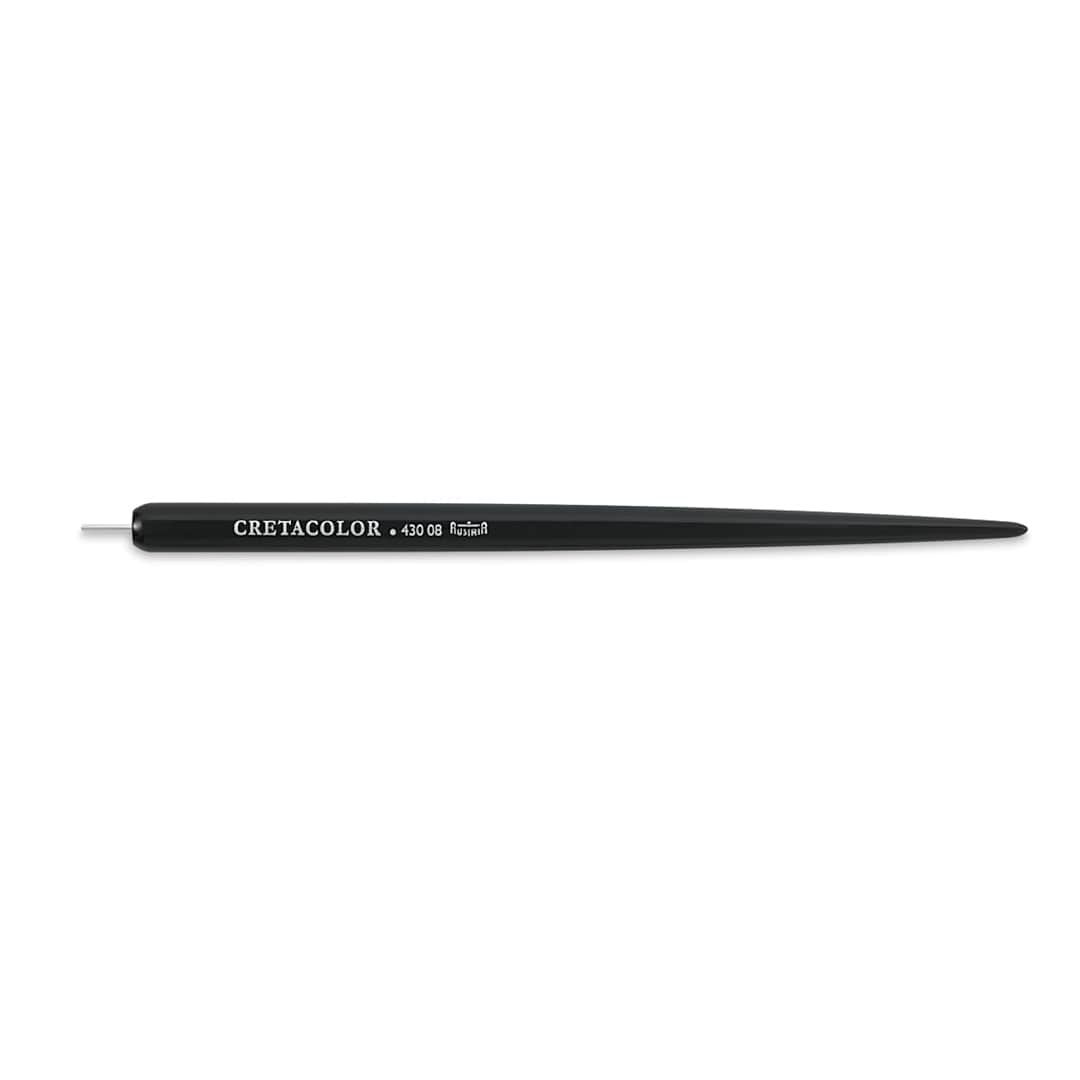 Open in modal - Cretacolor Silverpoint Pencil - Silverpoint pencil shown horizontally