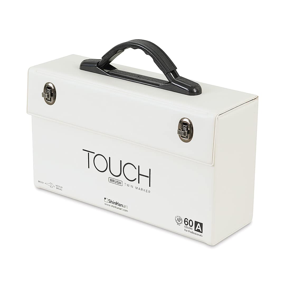 Open in modal - Shinhan Touch Twin Brush Markers - Set A, Set of 60