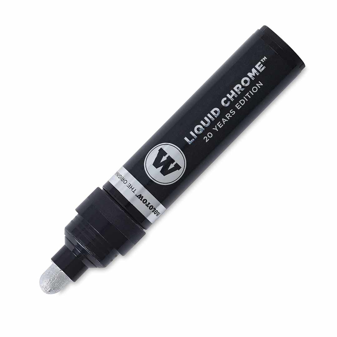Open in modal - Molotow Liquid Chrome Marker - 5 mm, cap off