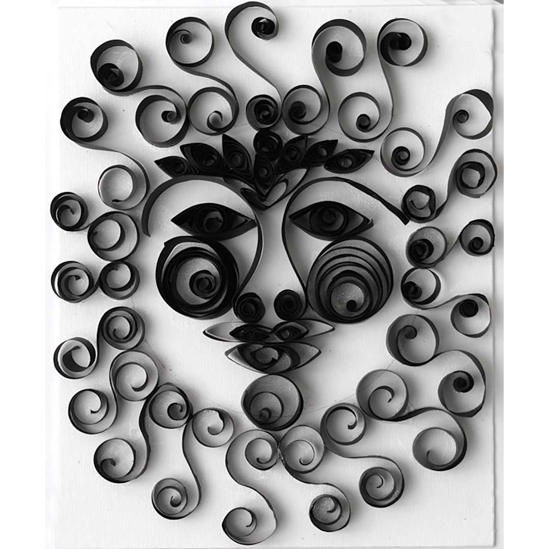 Open in modal - eye popping paper curls