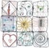 Open in modal - wire art quilt
