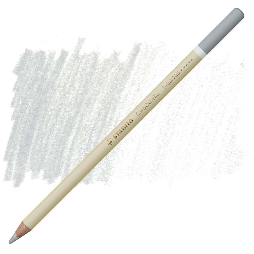 Open in modal - Stabilo CarbOthello Pastel Pencil - Gray 1 pencil and swatch