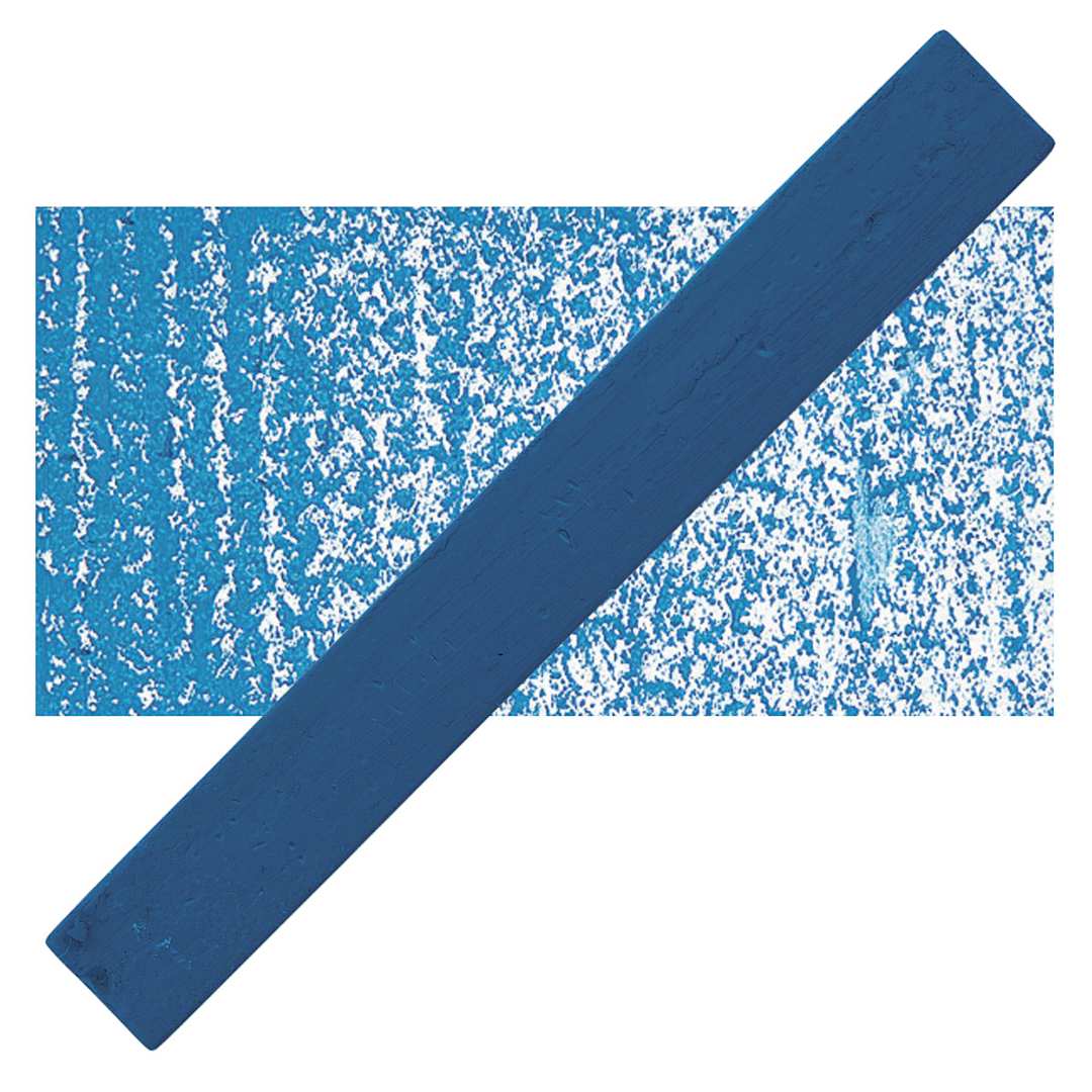Open in modal - Holbein Artists’ Oil Pastel - Cerulean Blue 1 oil pastel and swatch