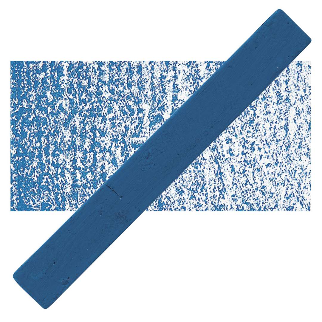Open in modal - Holbein Artists’ Oil Pastel - Indigo 3 oil pastel and swatch