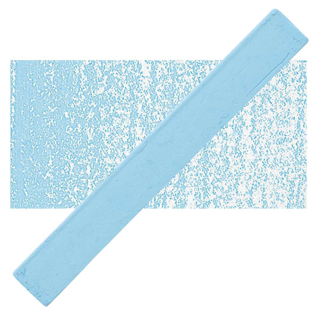 Open in modal - Holbein Artists’ Oil Pastel - Sky Blue 5 oil pastel and swatch