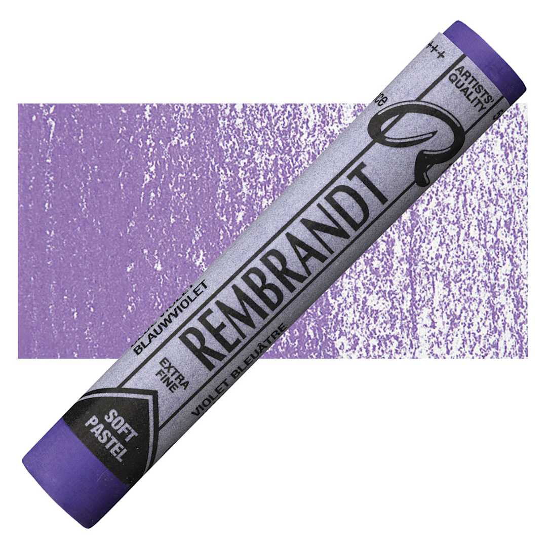 Open in modal - Rembrandt Soft Pastel - Blue Violet 548.4 pastel and swatch