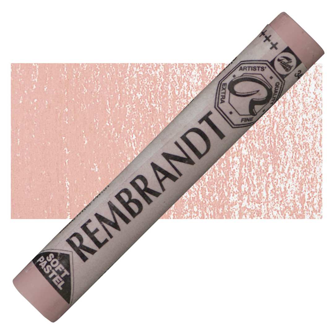 Open in modal - Rembrandt Soft Pastel - Caput Mortuum 343.9 pastel and swatch