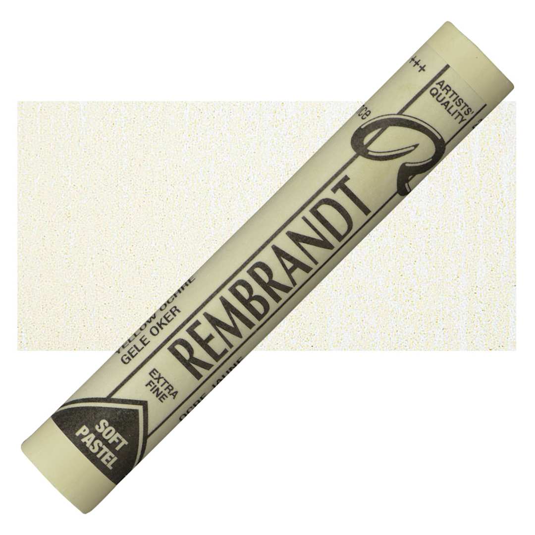 Open in modal - Rembrandt Soft Pastel - Yellow Ochre 227.9 pastel and swatch