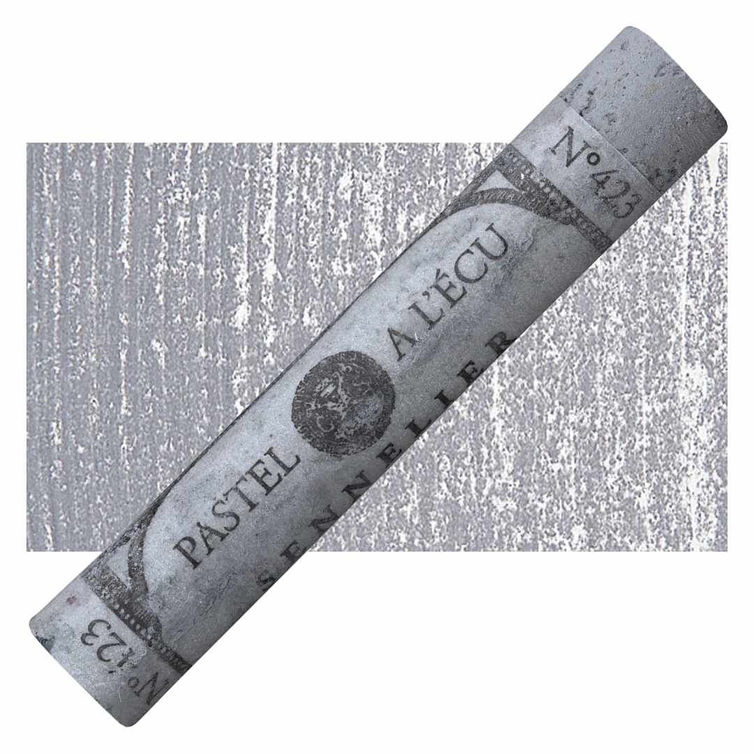Open in modal - Sennelier Soft Pastel - Blue Grey 423 pastel and swatch