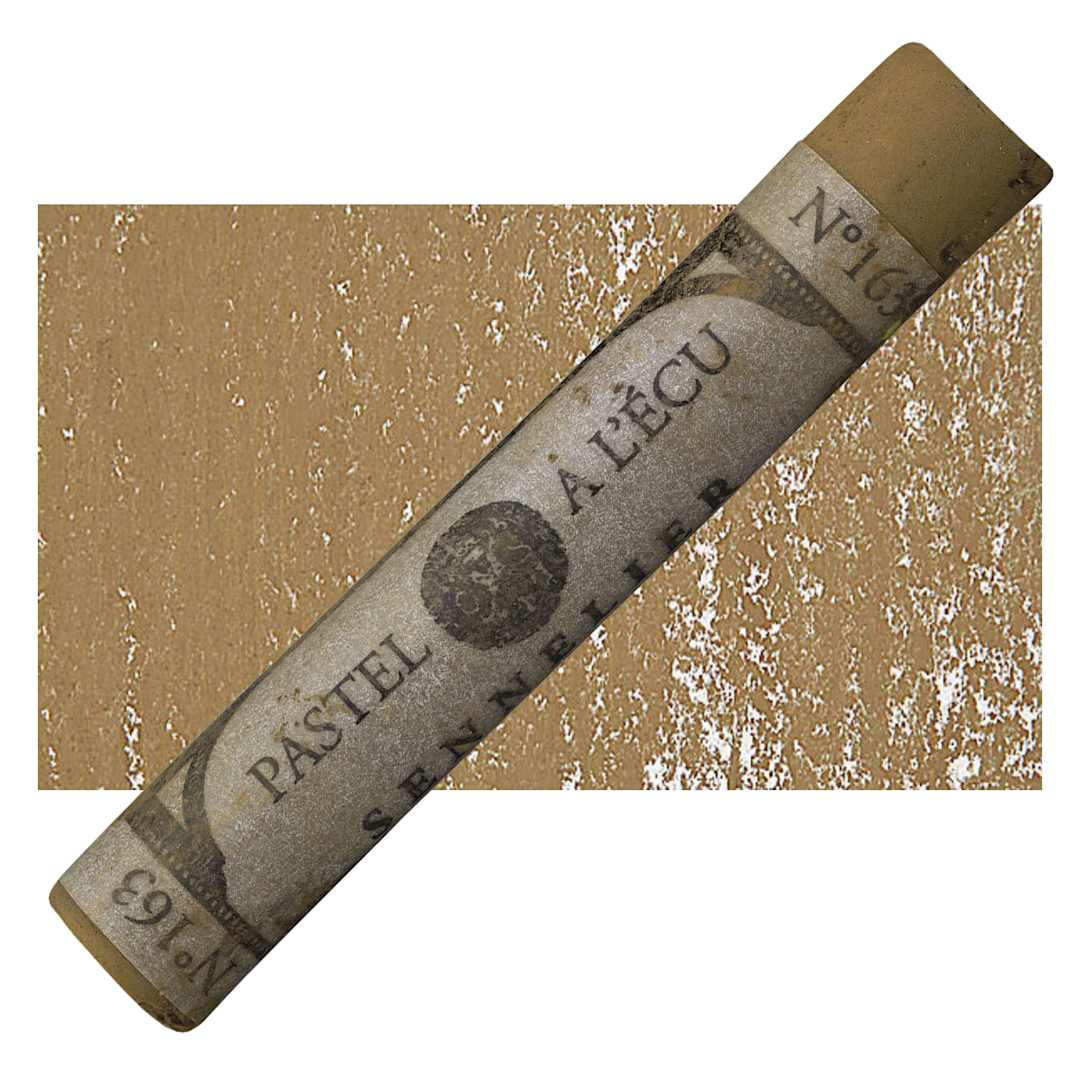 Open in modal - Sennelier Soft Pastel - Bronze Green Light pastel and swatch