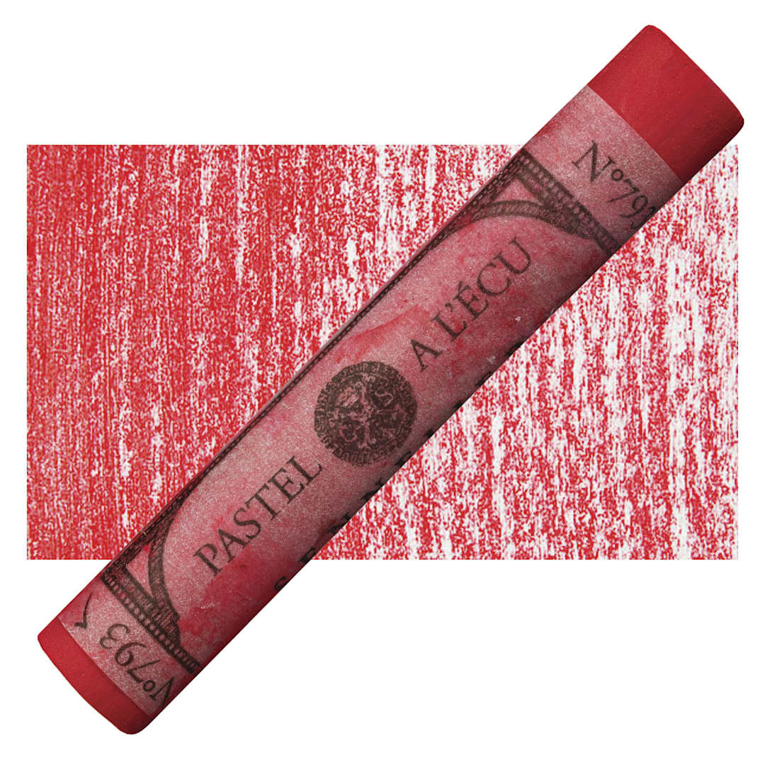 Open in modal - Sennelier Soft Pastel - Chinese Vermilion 793 pastel and swatch