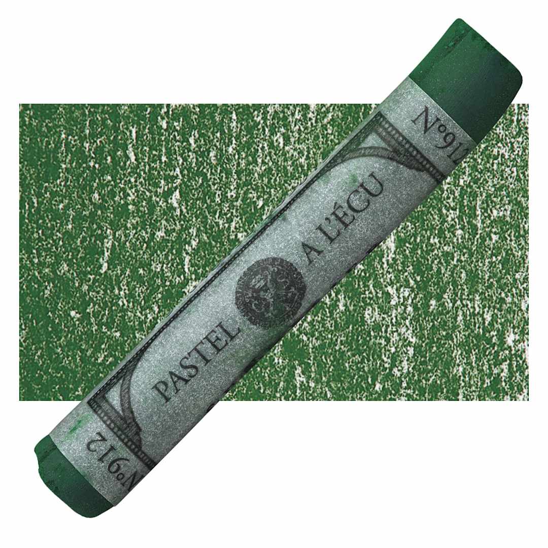 Open in modal - Sennelier Soft Pastel - Forest Green 912 pastel and swatch