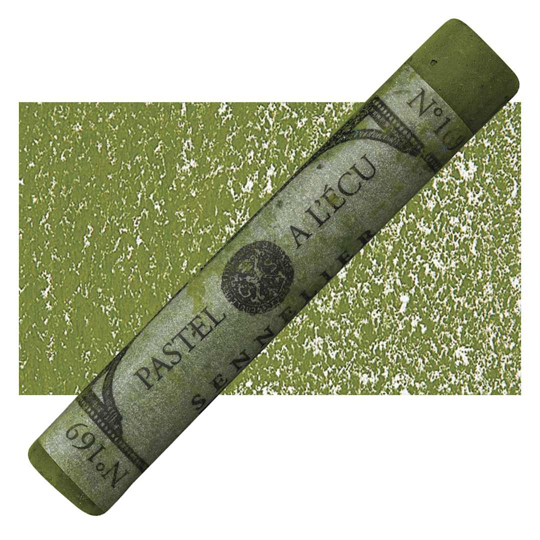 Open in modal - Sennelier Soft Pastel - Moss Grey Green 169 pastel and swatch
