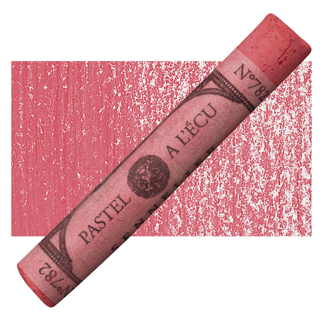 Open in modal - Sennelier Soft Pastel - Persian Red 782 pastel and swatch