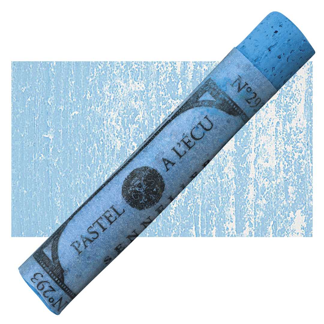 Open in modal - Sennelier Soft Pastel - Prussian Blue 293 pastel and swatch