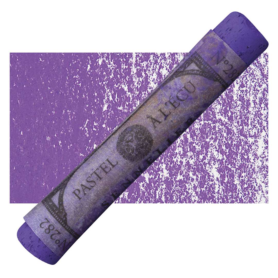 Open in modal - Sennelier Soft Pastel - Purple Blue pastel and swatch