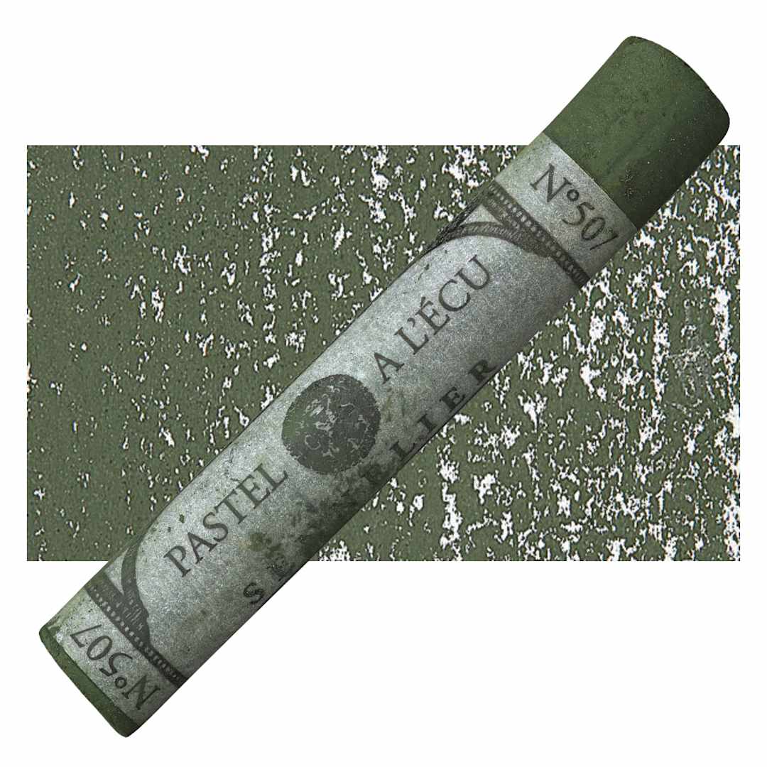 Open in modal - Sennelier Soft Pastel - Raw Sienna 507 pastel and swatch