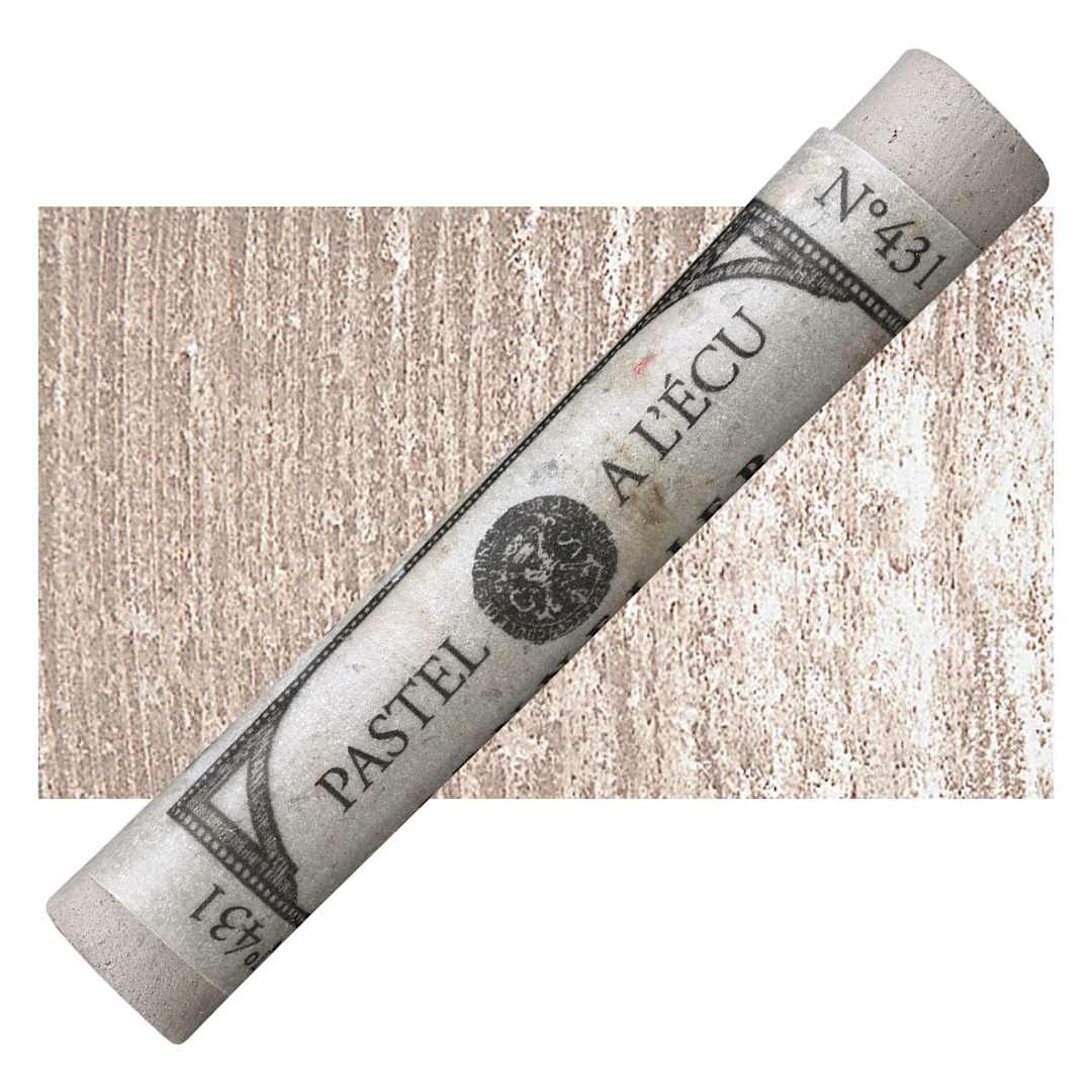 Open in modal - Sennelier Soft Pastel - Reddish Brown Grey 431 pastel and swatch