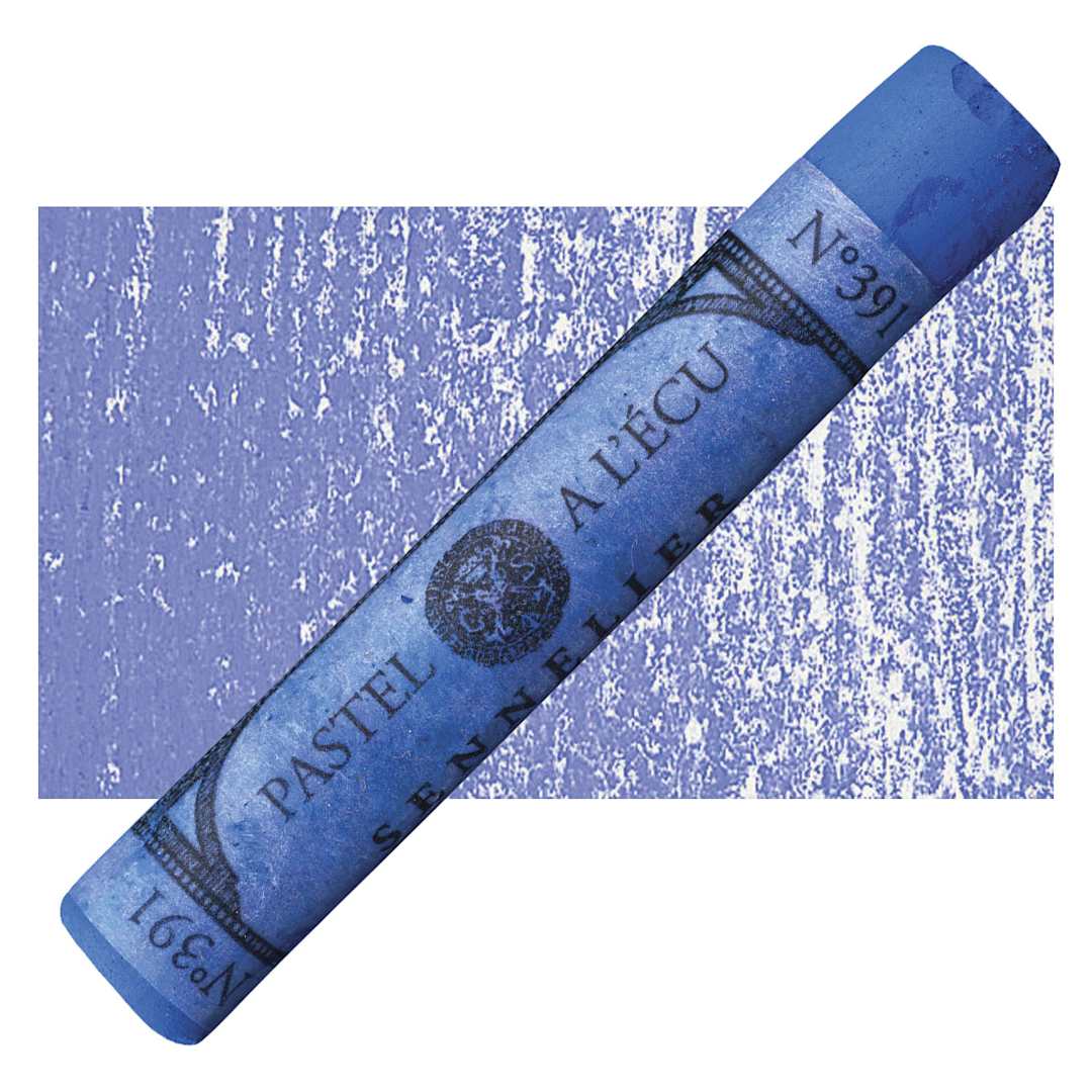 Open in modal - Sennelier Soft Pastel - Ultramarine Deep 391 pastel and swatch
