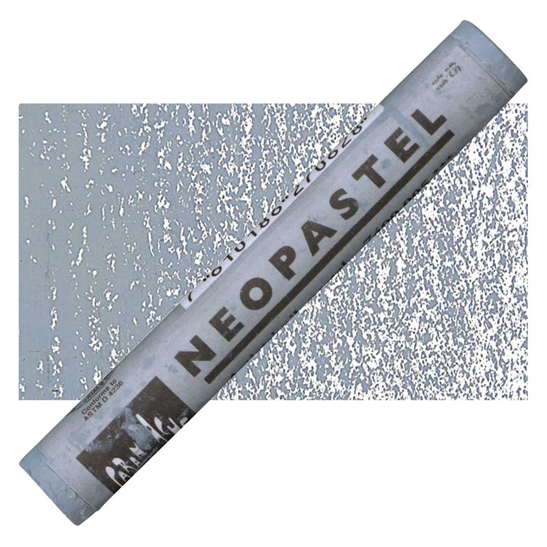 Open in modal - Caran d'Ache Neopastel - Gray pastel and swatch