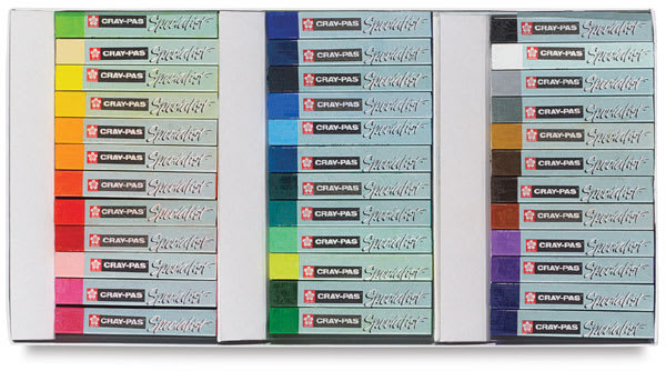 Open in modal - Sakura Cray-Pas Specialist Oil Pastel Set - Set of 36 (contents)