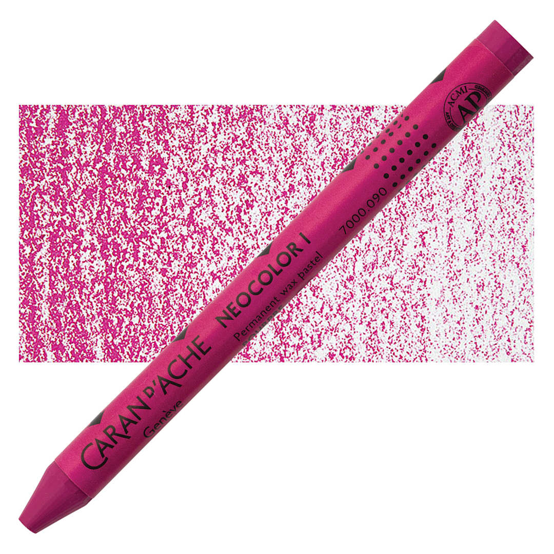 Open in modal - Caran d'Ache Neocolor I Wax Pastel - Purple pastel and swatch