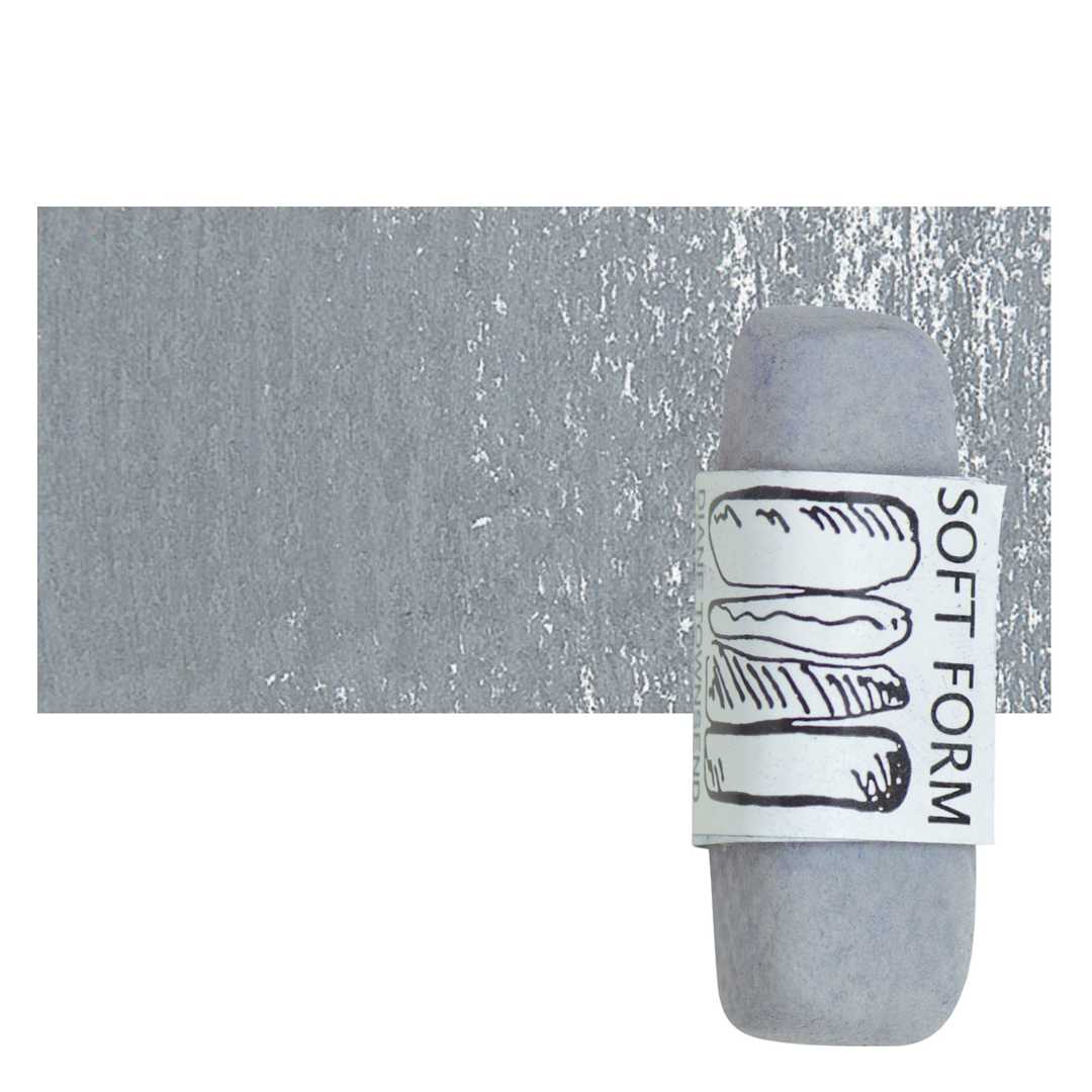 Open in modal - Townsend Artists' Soft Form Pastel - Dark Blue Green Light pastel and swatch