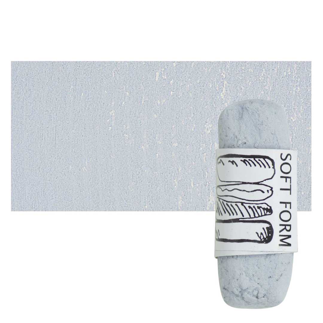 Open in modal - Townsend Artists' Soft Form Pastel - Light Cerulean Blue (Dark) pastel and swatch