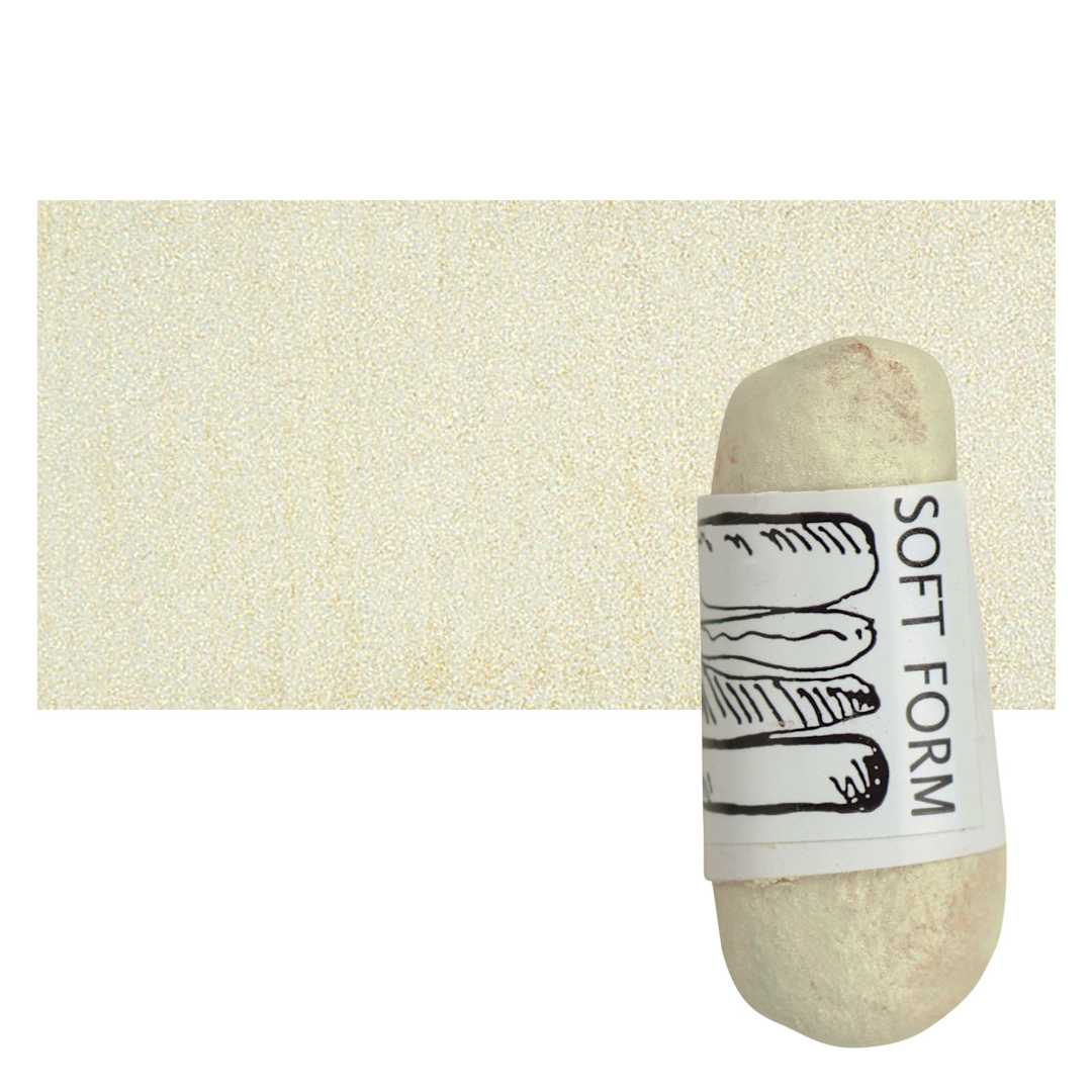 Open in modal - Townsend Artists' Soft Form Pastel - Metallic Warm Red Gold Light pastel and swatch