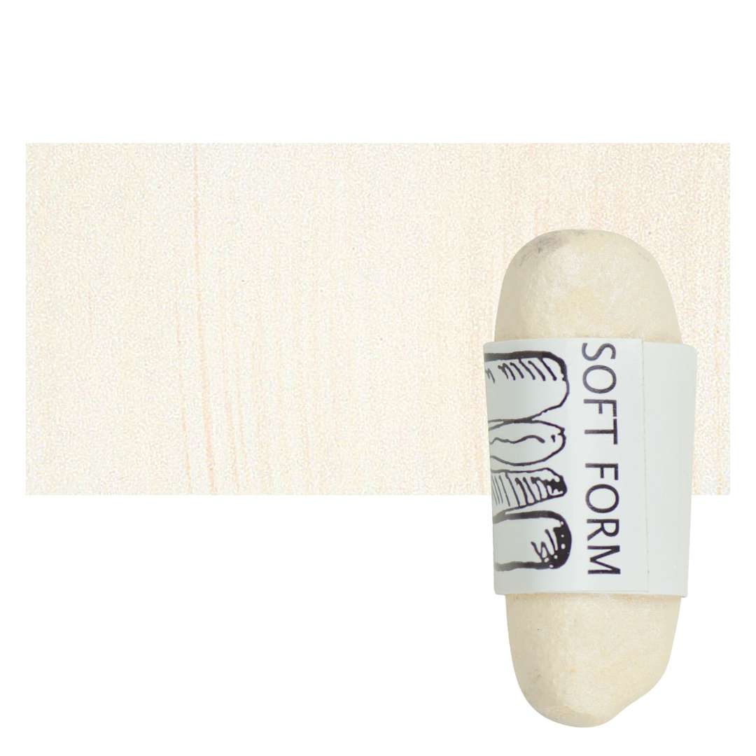 Open in modal - Townsend Artists' Soft Form Pastel - Pearl Orange 711 pastel and swatch