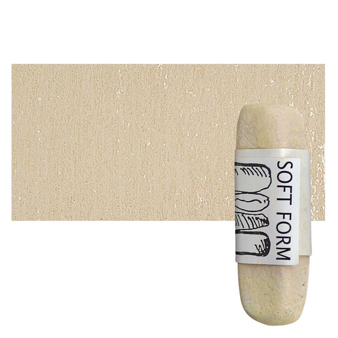 Open in modal - Townsend Artists' Soft Form Pastel - Suede (Light) pastel and swatch