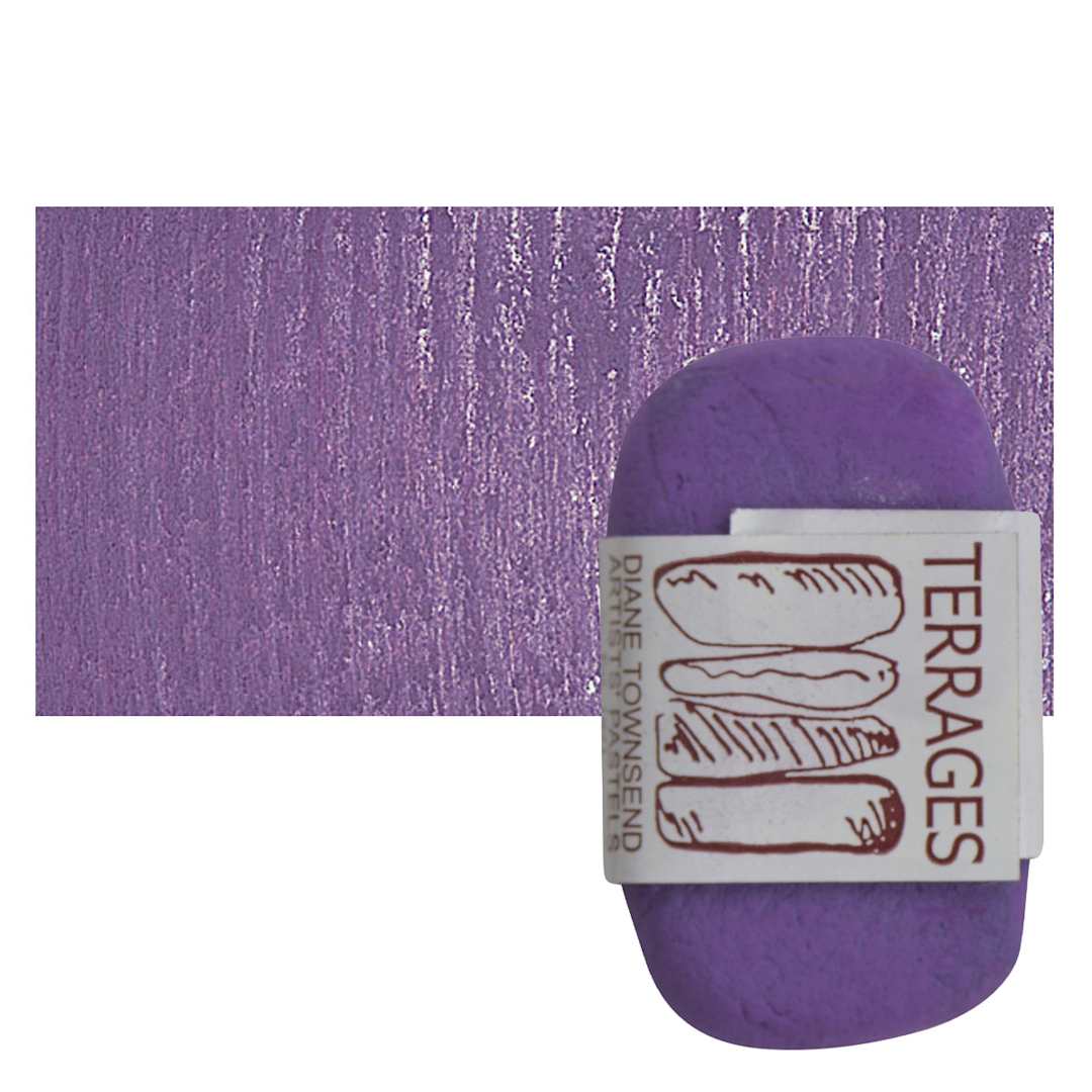 Open in modal - Townsend Terrages Pastel - Manganese Violet 40 pastel and swatch