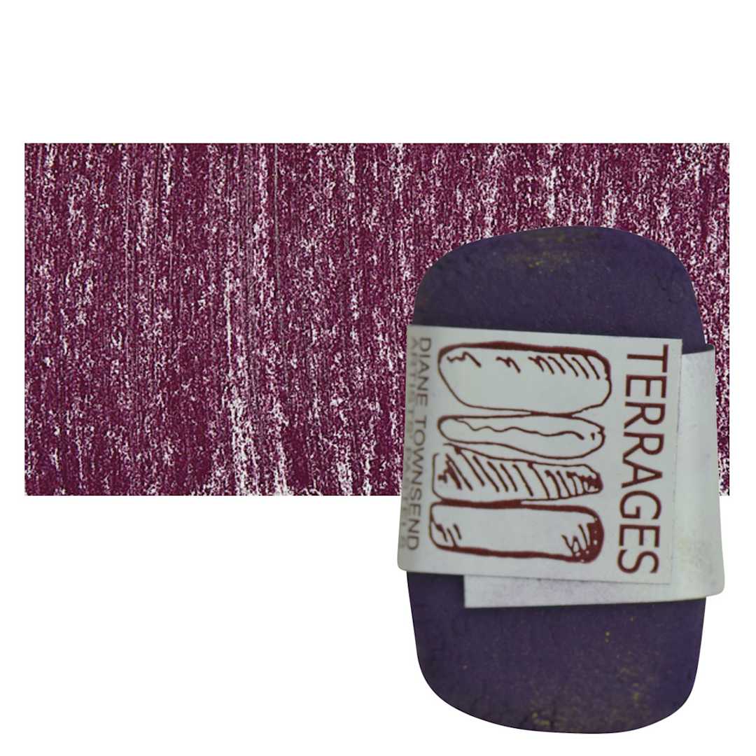 Open in modal - Townsend Terrages Pastel - Quinacridone Magenta 180 pastel and swatch
