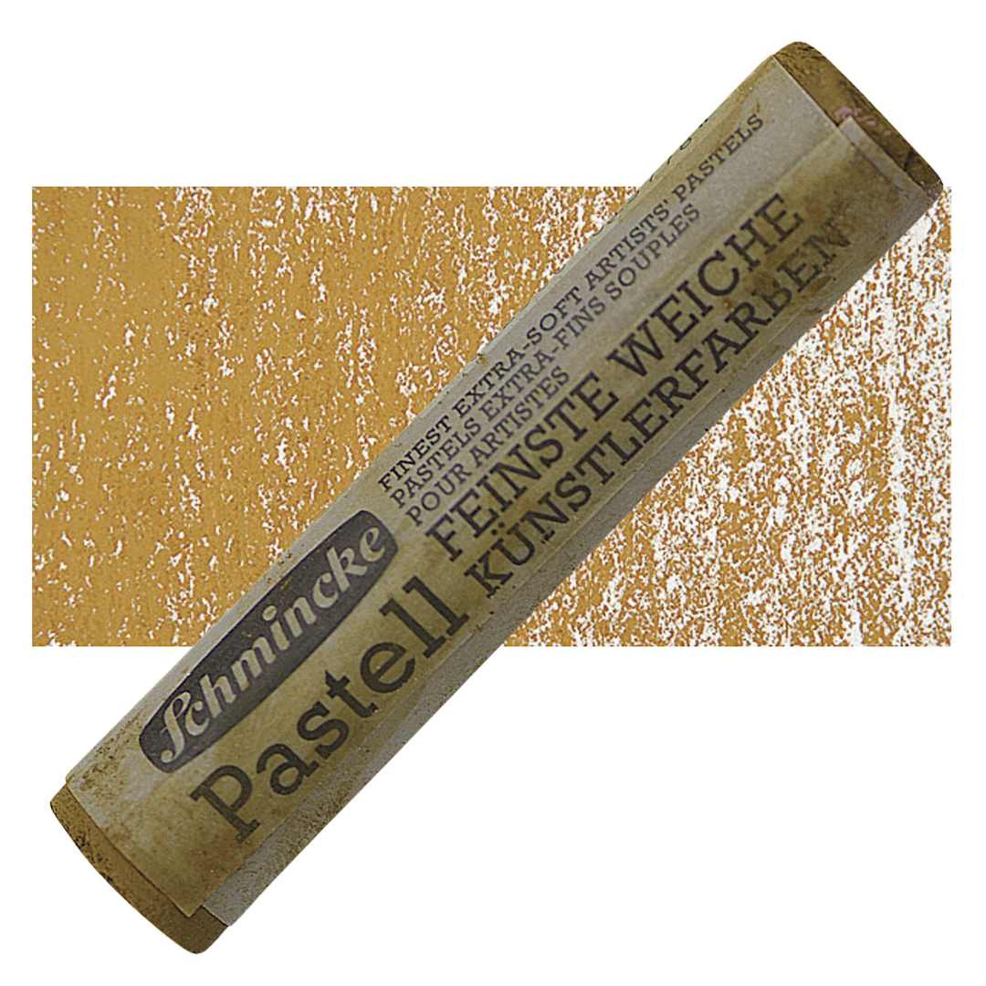 Open in modal - Schmincke Soft Pastel - Brown Ochre B pastel and swatch