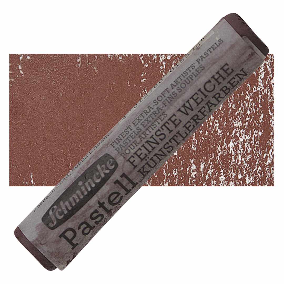 Open in modal - Schmincke Soft Pastel - Caput Mortuum Deep B pastel and swatch