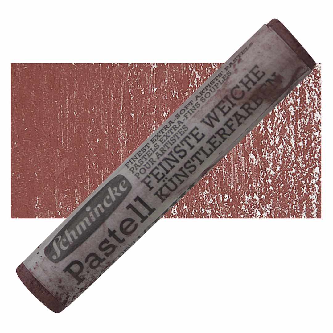 Open in modal - Schmincke Soft Pastel - Caput Mortuum Deep D pastel and swatch