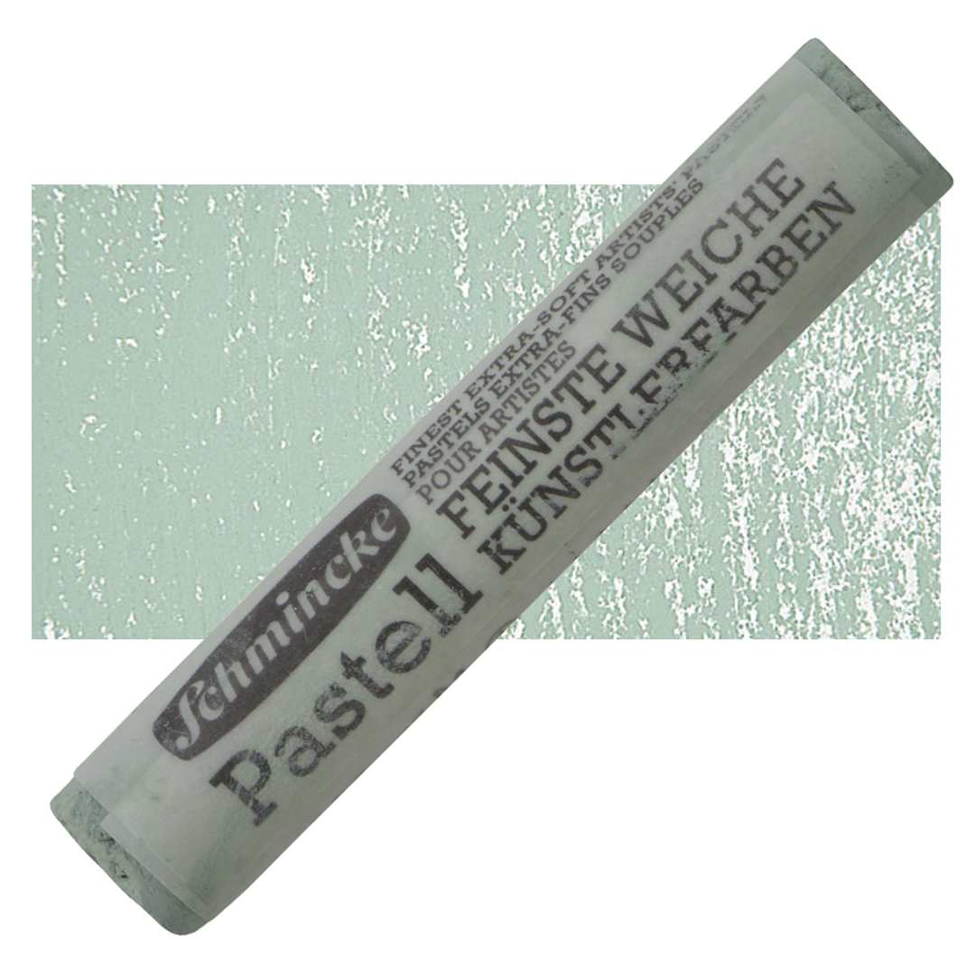 Open in modal - Schmincke Soft Pastel - Cold Green 1 M pastel and swatch
