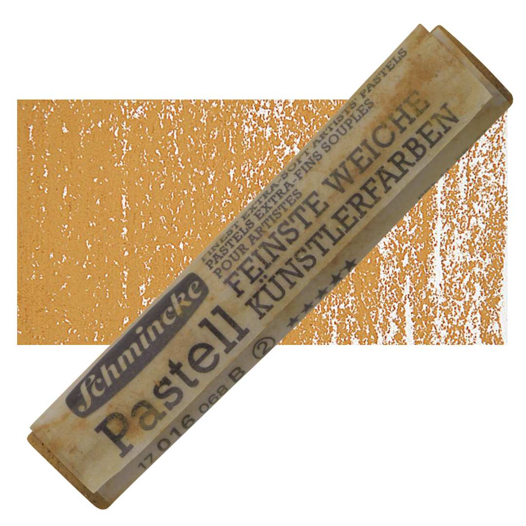 Open in modal - Schmincke Soft Pastel - Flesh Ochre B pastel and swatch