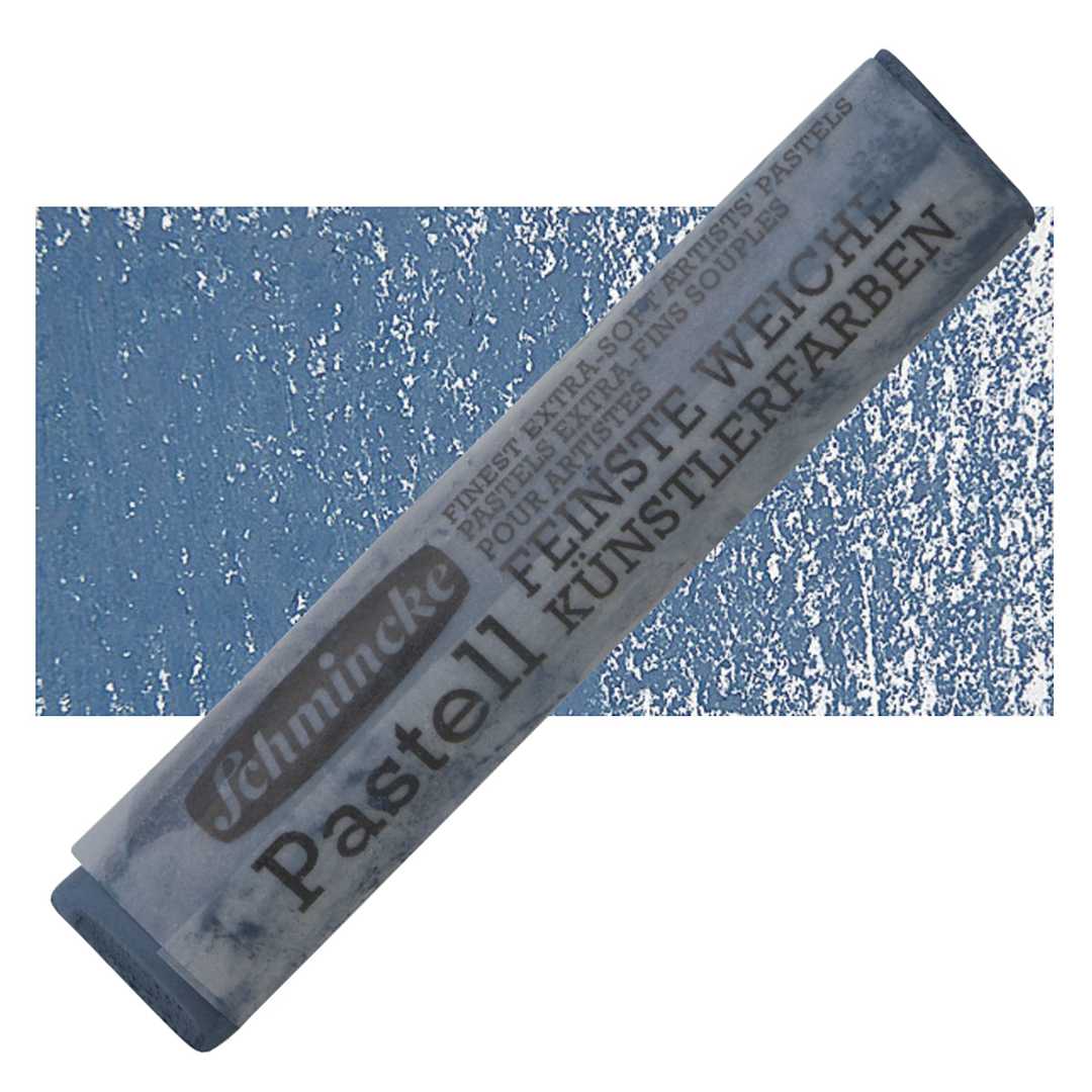 Open in modal - Schmincke Soft Pastel - Indigo Tone H pastel and swatch